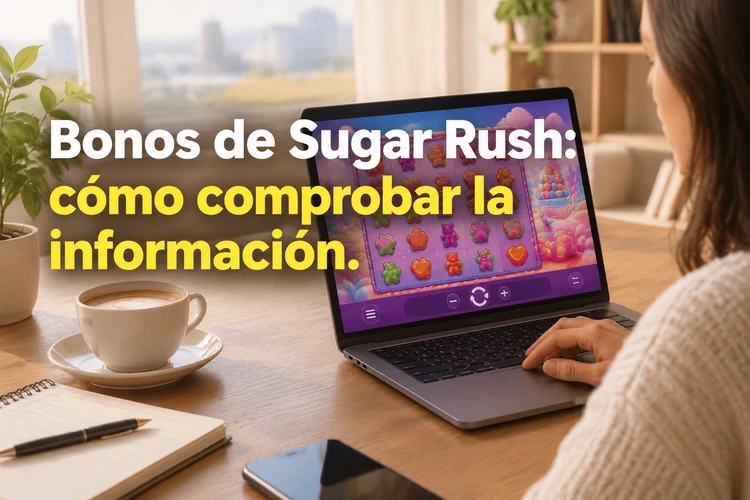 Bonos de Sugar Rush: cómo comprobar la información